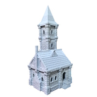 Fortified Dwelling Weathered Miniature Building Model Authentic Scenery for Tabletop Gaming