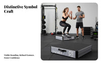 4 Pieces Stackable Soft Plyo Box Set energetic Power Training Stackable Foam Block Set Adjustable Height Stable Anti-Tip Design
