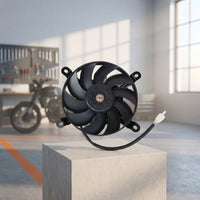 Wear-Resistant Motorcycle Cooling Component Cooling Fan Efficient Motorcycle Cooling Fan High-Speed Low-Profile for Oil Cooler
