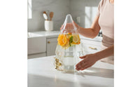 Christmas Tree Drink Dispenser Wide Mouth Lid Cold Water Jug with Tap Party Drink Container Easy to Clean for Home Bar