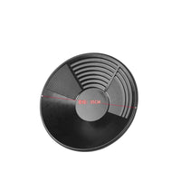 Gold Panning Pan Concentric Ridges Gold Washing Pan Grooved Sections