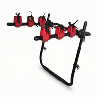 Adjustable Trunk-Mounted Bike Rack Universal Compatibility Trunk-Mounted Cycle Rack Hanging Rear Bike Carrier Easy to Install for Weekend Rides