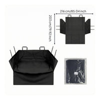 Pet Cargo Mat Black Material Surface Dog Cargo Liner Easy to Clean