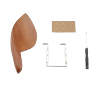 Violin Chin Rest Premium Material Violin Chinrest Kit Close Fit Musical Instrument Accessory for Kids