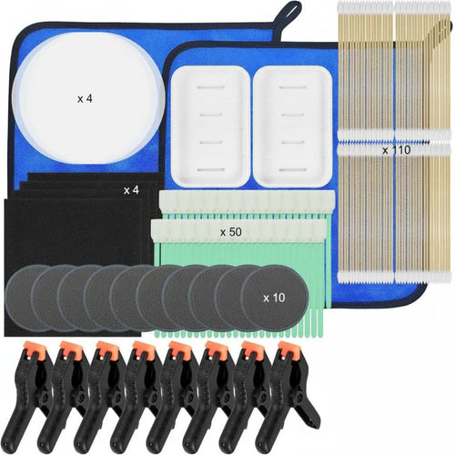 Trading Card Cleaning Kit Easy to Use 8 in 1 Card Restoration Kit