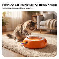 Automatic Interactive Cat Toy | Colorful Teasing Strands, Electric Cat Toy, for Home