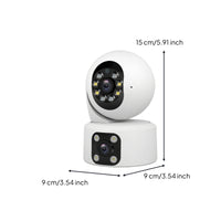 Easy Setup Home Security Camera Motion Detection Indoor Security Camera Night-Vision Smart for Families, Parents, Living Room, Nursery, Entryway