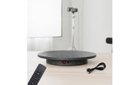 Tabletop Motorized Rotating Display Stand Slim Rotating Display Stand Compact Photography Turntable 360° for Photographers, Online Sellers, Livestreamers, Livestreaming