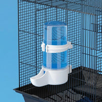 Automatic Water Dispenser Bird Waterer, Large Capacity Small Bird Waterer and Bird Drinking Bottle, Hanging Parrot Water Dispenser Unit