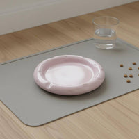 Cheese Design Pet Bowl Easy to Clean Shallow Cat Food Bowl Pastel Colors Elevated Pet Bowl for Cats