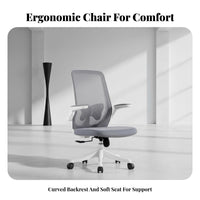 Ergonomic Mesh Chair with Headrest 360-Degree Swivel Office Furniture for Gamers
