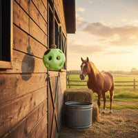 Hanging Hay Feeder Ball Boredom Relief Hay Feeder Ball Food Material Animal Gear for Stable, Pasture