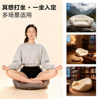 静心冥想坐垫全莲花简易坐瑜伽垫加厚海绵多坐姿适用