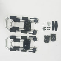 Aluminum Alloy Roof Rack Luggage Carrier, Removable and Foldable for Surfboards, Kayaks and Canoes
