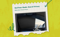 Car window privacy curtains, full coverage