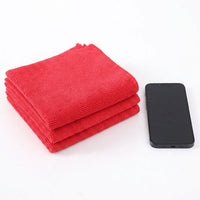 Highly Absorbent Microfibre Cloth and Microfibre Towel, Microfibre Cloth 30cm x 30cm for Car Polishing, Glass and Interior Detailing