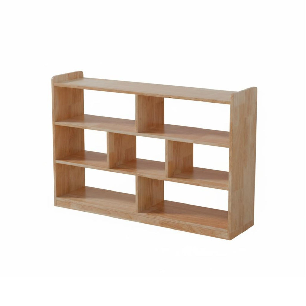 Montessori Cubby Unit KidsChild-Safe Design Multi-Cubby Organizer Rounded Edges Open-Front reach for Toddlers, Daycare, Playroom