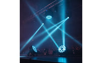 Flat LED Stage Light with Bracket Adjustable LED Par Light Portable Par Can Lightweight for Event Planners, Venues, Weddings