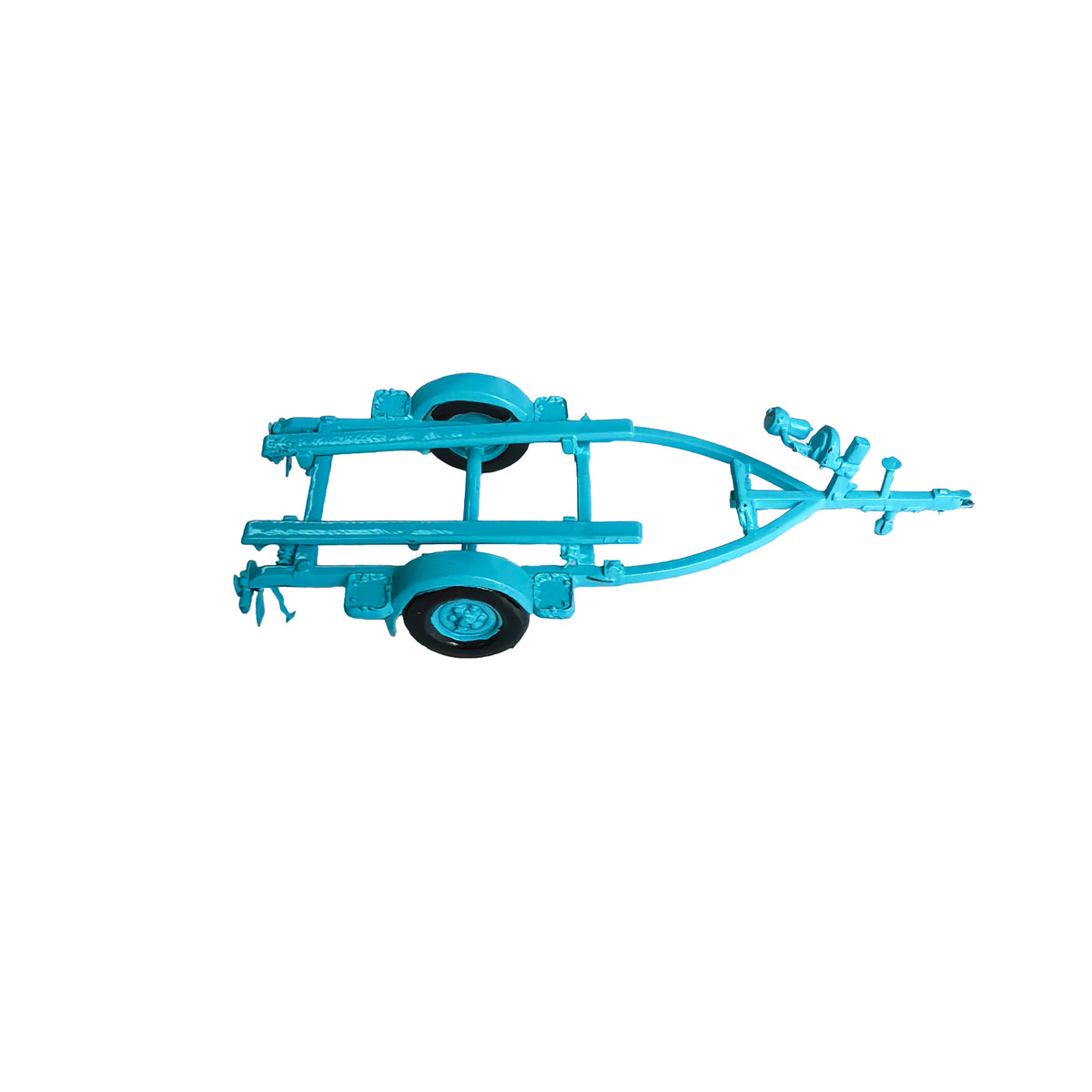 Blue / Motorboat Trailer