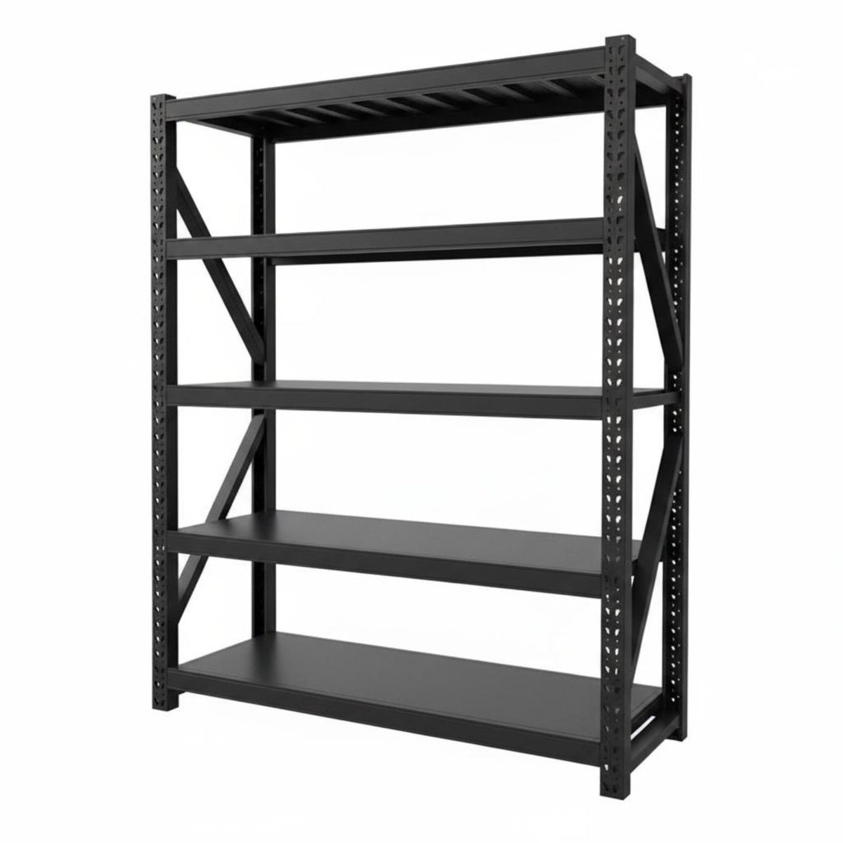 Freestanding Warehouse Shelving Thickened Steel Multi-Tier Metal Rack