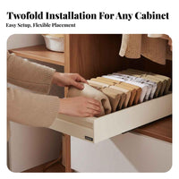 Sliding Wardrobe Drawer Pull-extendable Design Closet Organizer Multi-Functional