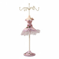 Resin Mannequin Jewelry Holder Gift Idea Mannequin Jewelry Organizer Decorative Dress Display Stand Elegant for Dressing Table, Bedroom