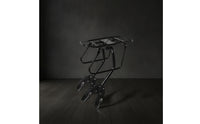 Aluminum Bike Rack with Mounting Hardware Lightweight Rear Cargo Rack Stable Rear Luggage Carrier Universal for Commuters