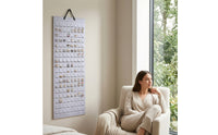Vertical Wall-Mounted Earring Display Lightweight Wall-Mounted Earring Organizer Sturdy Felt Jewelry Organizer Long-Lasting for Women, Girls, Closet