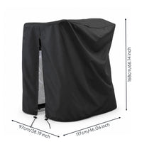 Folding Running Machine Cover Heavy Duty Running Machine Cover with Zipper Resistant for Home Gym Owners, Outdoor Storage