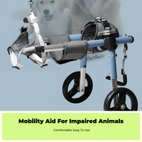 Adjustable hind leg dog cart, sturdy