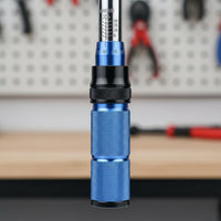 High Precision 72-Tooth Ratchet Wrench Aluminum Alloy Handle Chrome Vanadium Ratchet Wrench Hand Tool Non-Slip Grip for Auto Repair, Maintenance