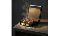 Non-Stick Electric Grill Compact Countertop Grill Portable Appliance for Singles, Students, Kitchen, Apartment, Dorm Room