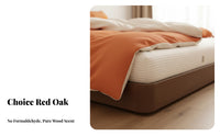 Independence-Fostering Floor Bed Solid Wood Construction Independence-Fostering Bed Frame High-Grade Grade Oak children's Furniture for Young Children