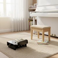 Practice Aid Piano Pedal Extender Polished Pedals Children's Piano Foot Pedal No Assembly Required for Beginners, Music Lessons, Recitals