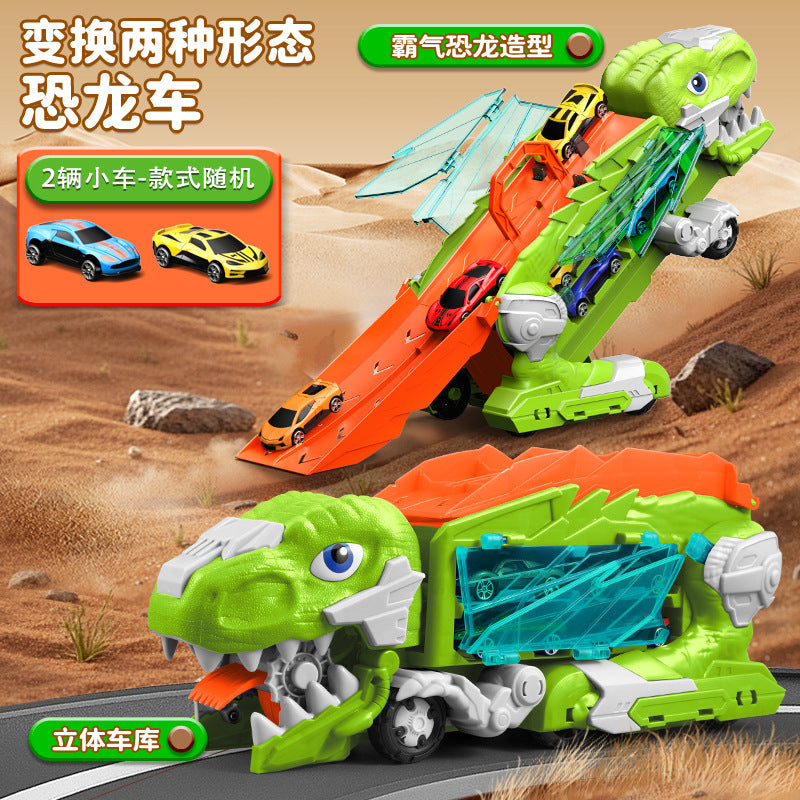 Green / with 2 Cars