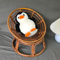 Handwoven Rattan Radar Chair for Newborn Photography Props