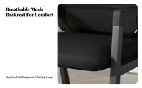 paded Armchair Comfortable for Long Sitting Molded Shell Chair Easy Assembly