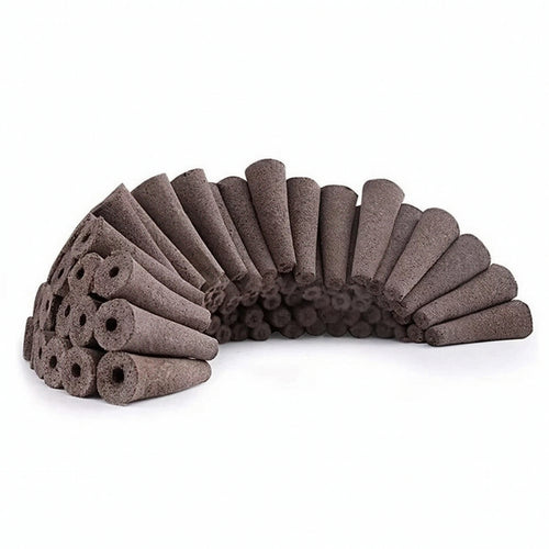 100 Pieces Growing Sponge Plug Soil-Less Gardening Supply Porous for Hydroponics