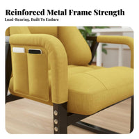 Adjustable Recliner Comfortable Padding Reclining Chair With Headrest for Adults
