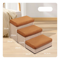 Pet Steps Boxy Pet Stair Step Non-Slip for Sofa, Pets