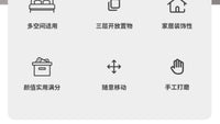 北欧风可移动卧室床头柜收纳柜简约现代创意边几小型轻奢储物柜