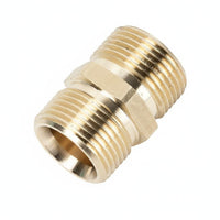 Heavy Duty Pressure Washer Hose Coupler Leak Proof High Pressure Hose Connector for Car Washing, Garden