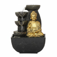 Zen Tabletop Fountain Feng Shui Desktop Water Fountain Compact Size for Entryway