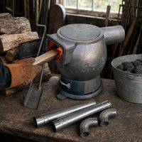 Cast Iron Wood/Coal Burning Stove for Indoor Heating and Farming