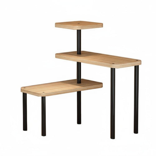 Adjustable Corner shelf unit Sturdy Construction Expandable bookshelf for Students
