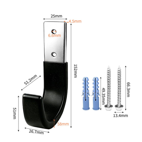 Heavy Duty Garage Hook Strong Load-Bearing Large Tool Storage Hook Long-Lasting