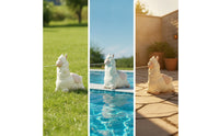 Cute Llama Water Hand-Operated Animal Water Toy Plastic Lightweight for Backyard