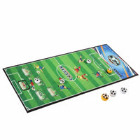 Parent-Child Interaction Portable Soccer Game Mat Family Fun Tabletop Bowling Game Set Easy Setup Combination Shuffleboard Curling Board for Children, Indoor, Party