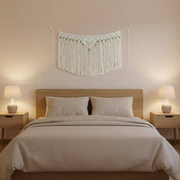 Tassel Wall Hanging Decorative Fringe Boho Tapestry Bohemian Design