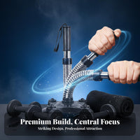 Arm Wrestling Anti-Slip Handle Suction Cup Wrist Exerciser Rust-Resistant Forearm Strength for Men, Athletes, Home Gym, Office